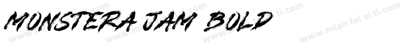 Monstera Jam Bold字体转换